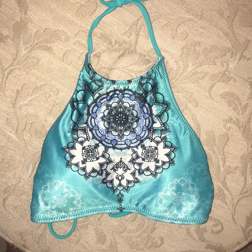 Aeropostale High Neck Bikini Top